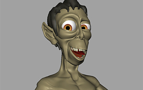 Ghoul Character – Modeling and Rigging